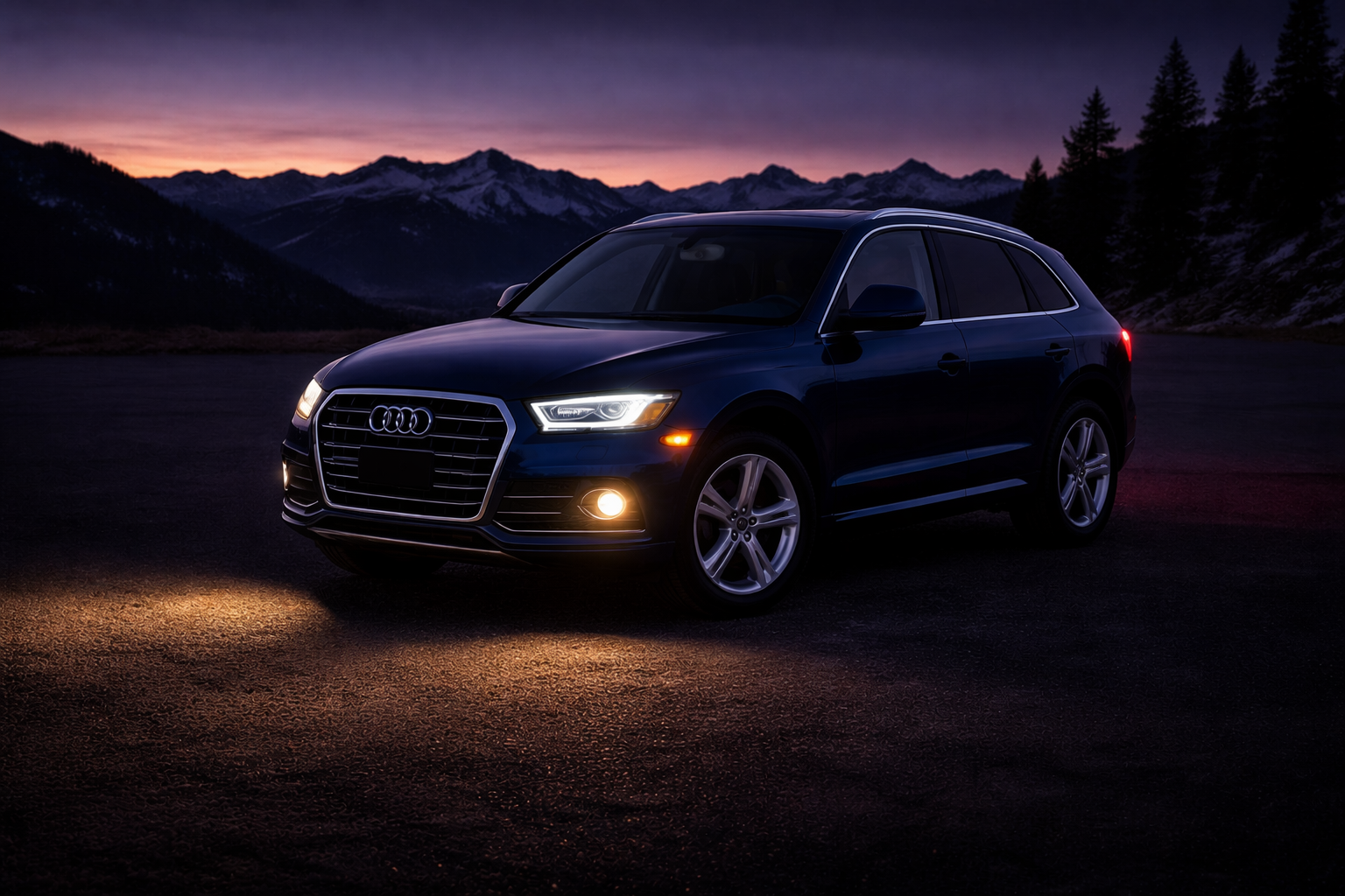 Compact SUV rental at Joyryde Denver